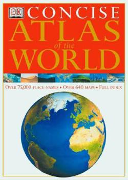 Hardcover DK Concise Atlas of the World Book
