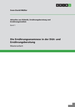 Paperback Die Ernährungsanamnese in der Diät- und Ernährungsberatung [German] Book