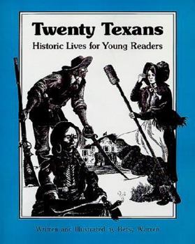 Paperback Twenty Texans: Historic Lives for Young Readers Book