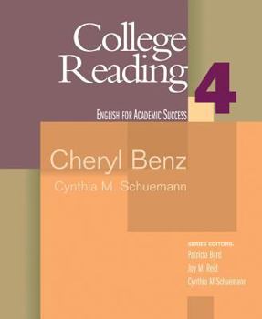College Reading Book 4 (Houghton Mifflin English for Academic Success) (Bk. 4) - Book  of the Cengage Learning for Academic Success