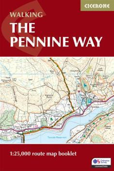 Paperback Pennine Way Map Booklet: 1:25,000 OS Route Mapping Book