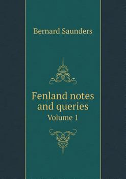 Paperback Fenland notes and queries Volume 1 Book