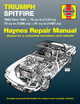 Paperback Triumph Spitfire 1962-81 Book