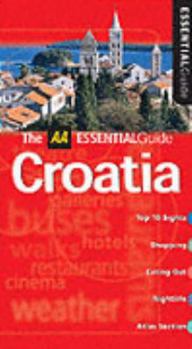 Paperback AA Essential Croatia Book