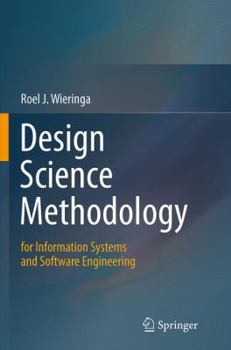 Paperback Design Science Methodology for Information Systems and Software Engineering Book