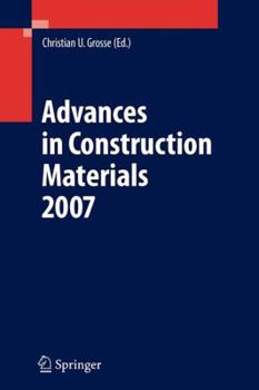 Paperback Advances in Construction Materials 2007 Book