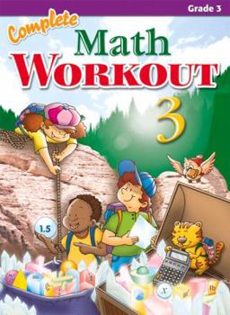 Paperback Complete Math Workout, Grade 3 Book