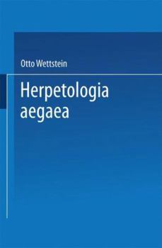 Paperback Herpetologia Aegaea [German] Book