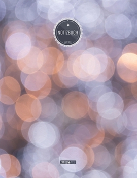 ZMUDACE Notizbuch Liniert: in DIN A4 Softcover ZL130 Lichter Strahlend 156 leere linierte Seiten mit pers�nlichem Register + Seitenzahlen Zeichenbuch, Skizzenbuch, Lineatur 4, Malbuch, Notizheft zum S