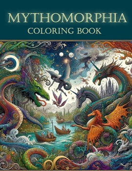 Mythomorphia Coloring Book: Where Each Page Transforms Before Your Eyes, Revealing a Fantastical Fusion of Myth and Morphology, Awaiting Your Arti