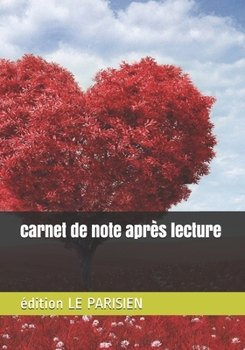 Paperback carnet de note après lecture [French] Book