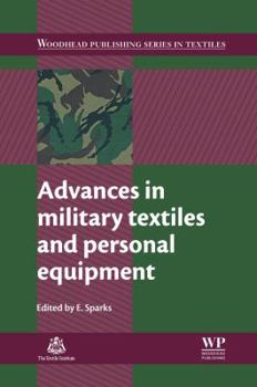Hardcover Advances in Military Textiles and Personal Equipment Book