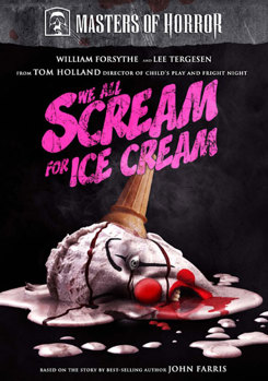 DVD Masters of Horror: We All Scream for Ice Cream Book