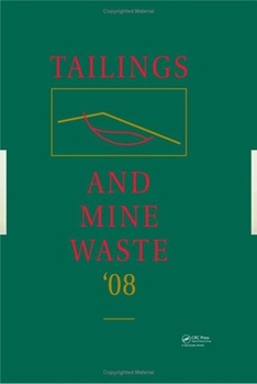 Hardcover Tailings and Mine Waste '08 Book