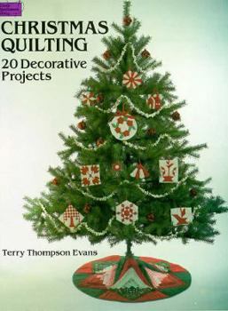 Paperback Christmas Quilting: 20 Decorative Projects Book