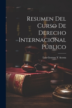Paperback Resumen Del Curso De Derecho Internacional Público [Spanish] Book