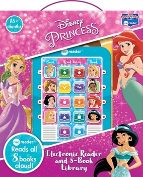 Hardcover Me Reader Disney Princess Me Reader: Electronic Reader and 8-Book Library [With Other and Battery] Book