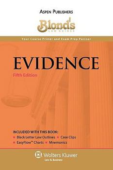 Paperback Evidence (Blond's Law Guides) Book