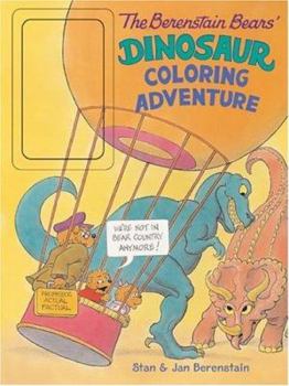Paperback The Berenstain Bears' Dinosaur Coloring Adventure [With Jumbo Crayons] Book