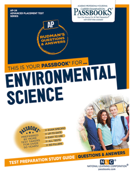 Paperback Environmental Science (Ap-24), 24: Passbooks Study Guide Book