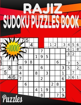 Paperback Rajiz Sudoku Puzzles book: Plus 1000 Puzzles From Easy to Hard Book