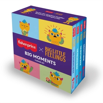Paperback Fisher-Price X Big Little Feelings: Big Moments (4-Book Set) Book