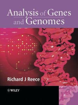 Hardcover Analysis of Genes and Genomes Book