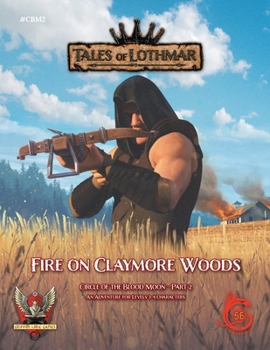 Paperback Fire on Claymore Woods for 5E Book