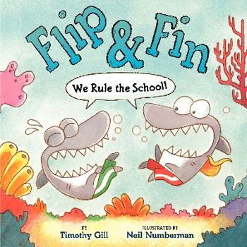 Hardcover Flip & Fin: We Rule the School! Book