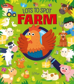 Hardcover Lots to Spot: Farm Book