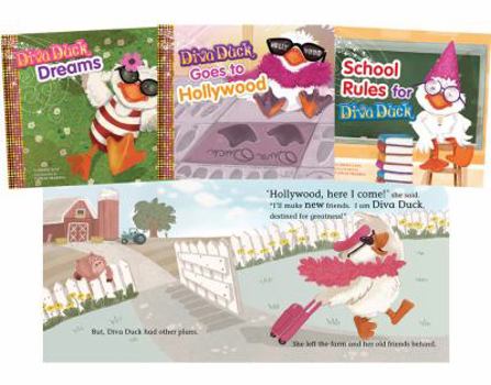 Library Binding Diva Duck (Set) Book