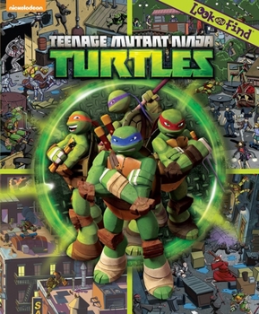 Hardcover Look and Find Teenage Mutant Ninja Turtles Book