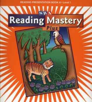 Hardcover Reading Mastery 1 2002: Teacher Presentation Book A Book