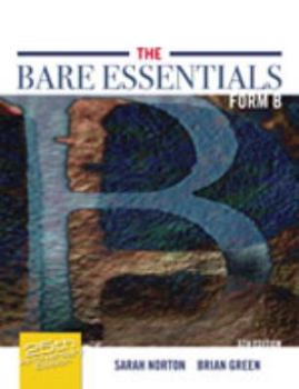 Spiral-bound The Bare Essentials: Form B Book