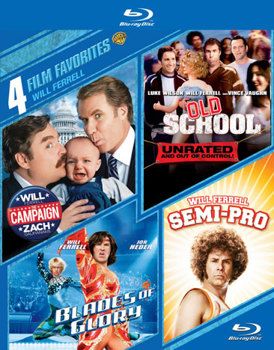 Blu-ray 4 Film Favorites: Will Ferrell [Spanish] Book
