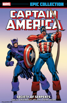 Paperback Captain America Epic Collection: Society of Serpents Book