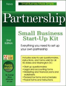 Paperback Partnership: Small Business Start-up Kit Book