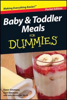 Paperback Baby & Toddler Meals for Dummies Pocket Edition Book