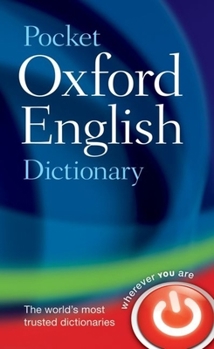 Hardcover Pocket Oxford English Dictionary Book