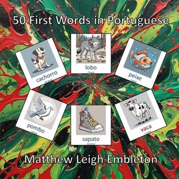 Paperback 50 First Words in Portuguese Book