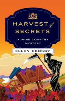 Paperback Harvest of Secrets: A Wine Country Mystery Book