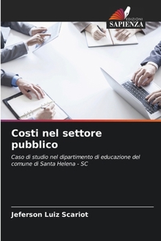 Paperback Costi nel settore pubblico [Italian] Book