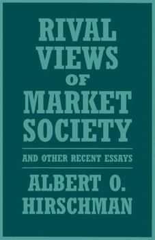 Paperback Rival Views of Market Society and Other Recent Essays Book