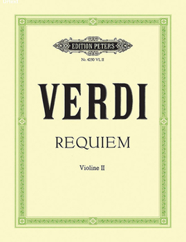 Paperback Requiem: Mass for 4 Soli, Choir and Orchestra for the 1st Anniversary of the Death of Alessandro Manzoni, Part(s) Book