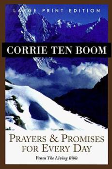 Paperback Prayers & Promises for Every Day: From the Living Bible [Large Print] Book