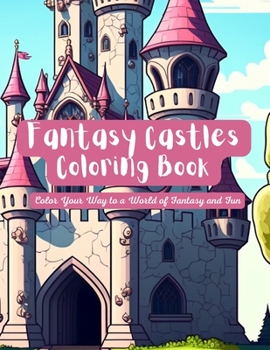 Paperback Fantasy Castles: Coloring Book