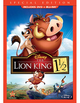 Blu-ray The Lion King 1 1/2 Book