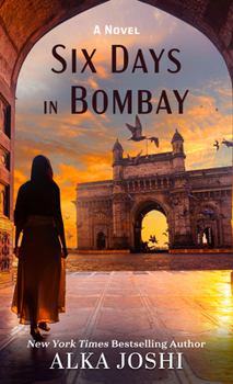 Library Binding Six Days in Bombay [Large Print] Book