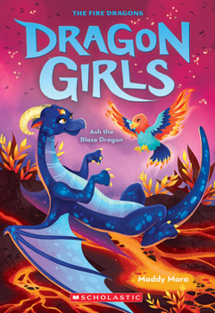 Paperback Ash the Blaze Dragon (Dragon Girls #17) Book