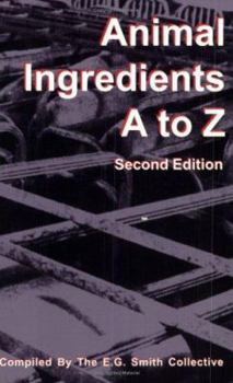 Paperback Animal Ingredients A-Z Book